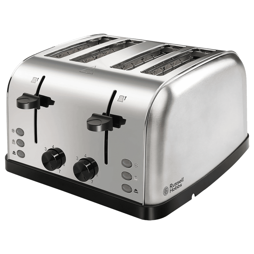Buy Russell Hobbs 1500W 4 Slice PopUp Toaster with Removable Crumb